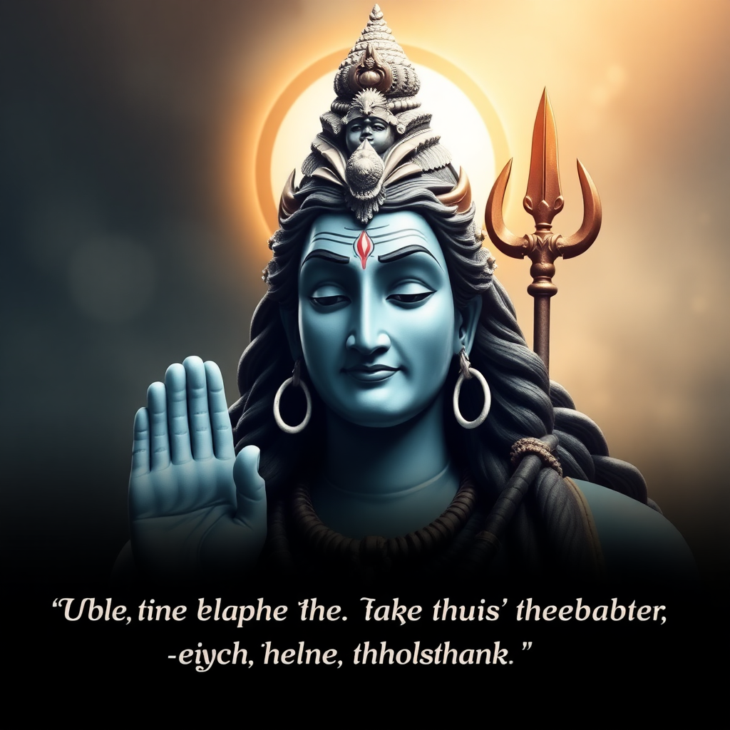 LORD SHIVA, MOTIVATIONAL QUOTE