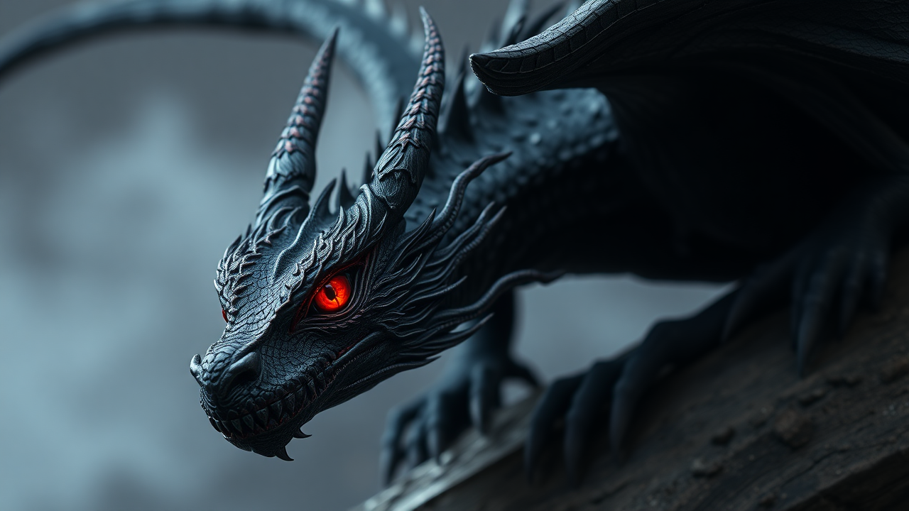 photo, red-eyes dark dragon