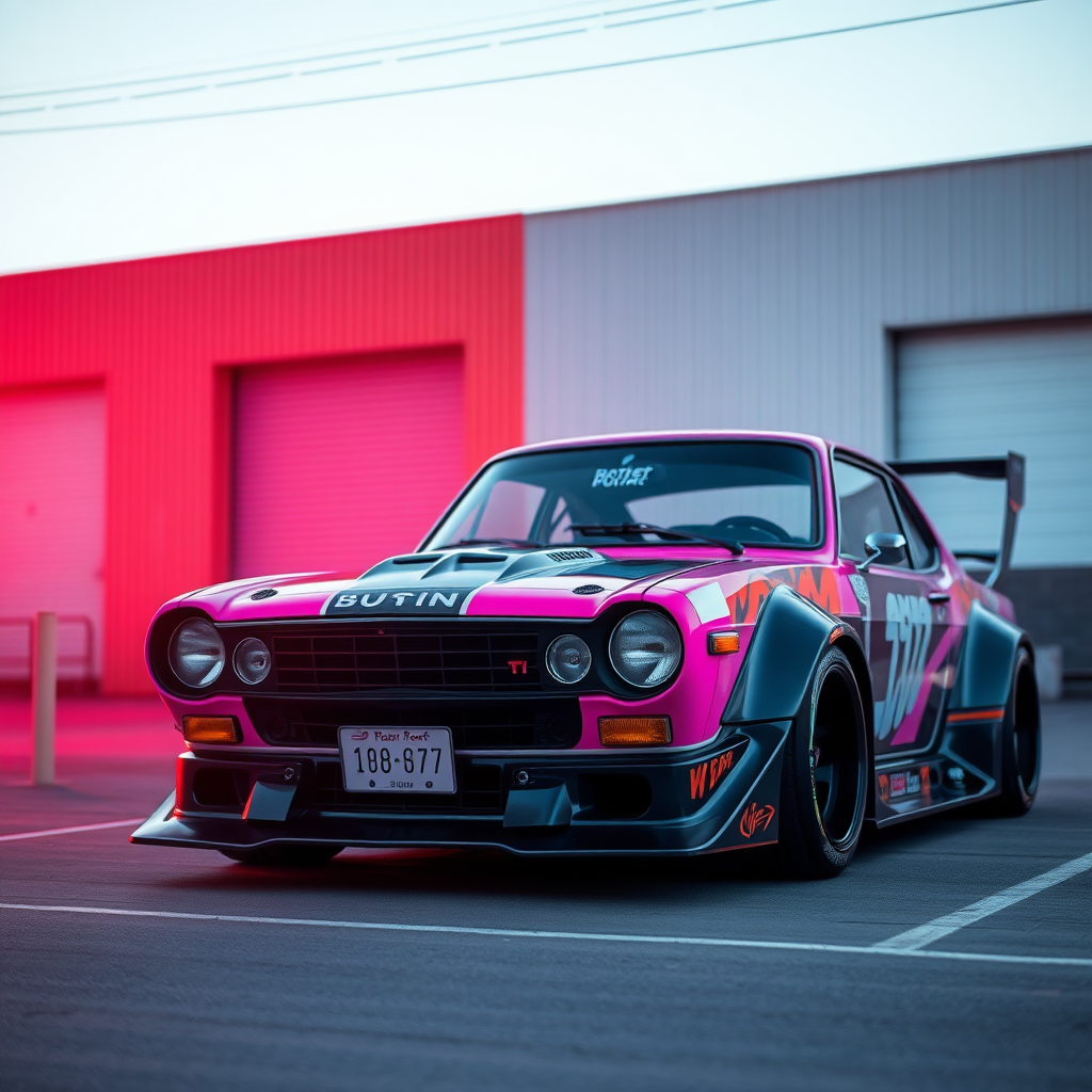 Rocket Bunny DATSUN 620 WIDE BODY KIT  
cyberpunk