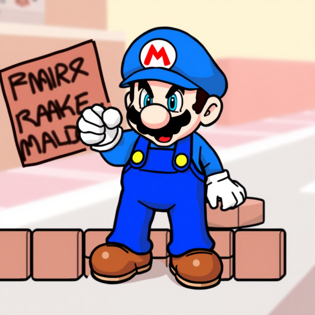 racist mario