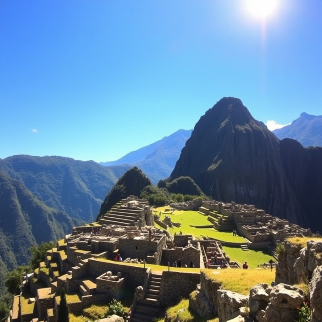 Chromatic, Machu Picchu, sunny out