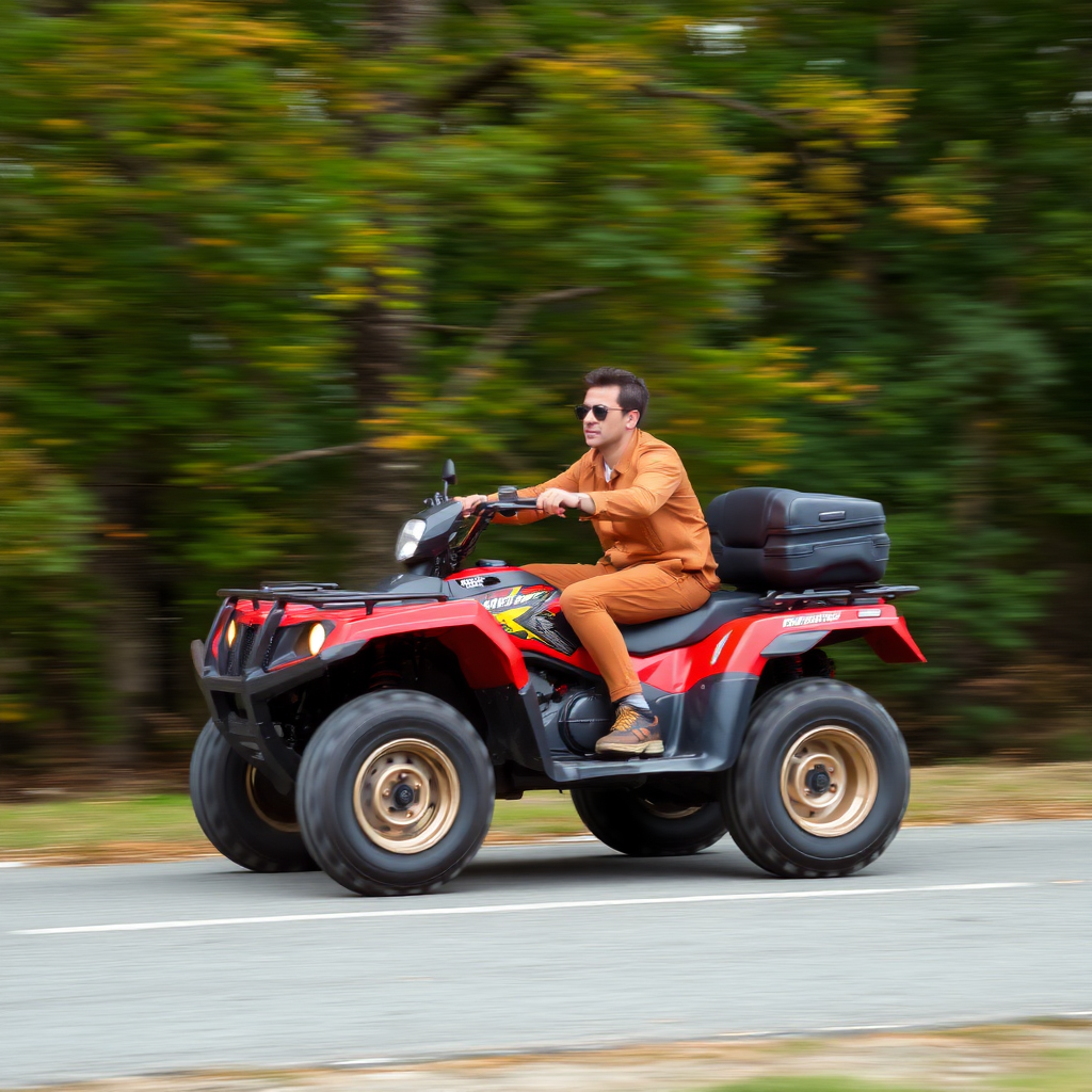 Bird drive atv