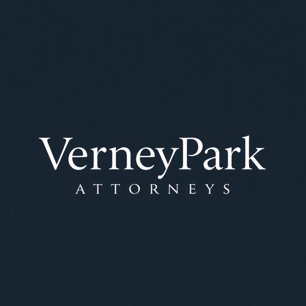 To design a captivating logo for "VerneyPark Attorneys," the focus should be on creating a visual identity that reflects professionalism, trust, and sophistication. The logo should embody the qualities of a reputable law firm while conveying a sense of strength, reliability, and elegance.

Consider incorporating symbols that evoke the legal field, such as a balanced scale or a shield, subtly integrated to represent justice and protection. The typography should be sleek, modern, and refined, with a font that communicates both authority and approachability. A neutral or classic color palette—perhaps deep navy, rich gray, or a muted gold—can add to the sense of prestige and timelessness.

"VerneyPark" can stand out as a unified wordmark, with "Attorneys" placed below or beside it in a complementary but slightly understated font, allowing the firm’s name to take center stage. The overall design should strike a balance between tradition and contemporary style, ensuring it feels modern yet established, instilling confidence in clients and partners alike.