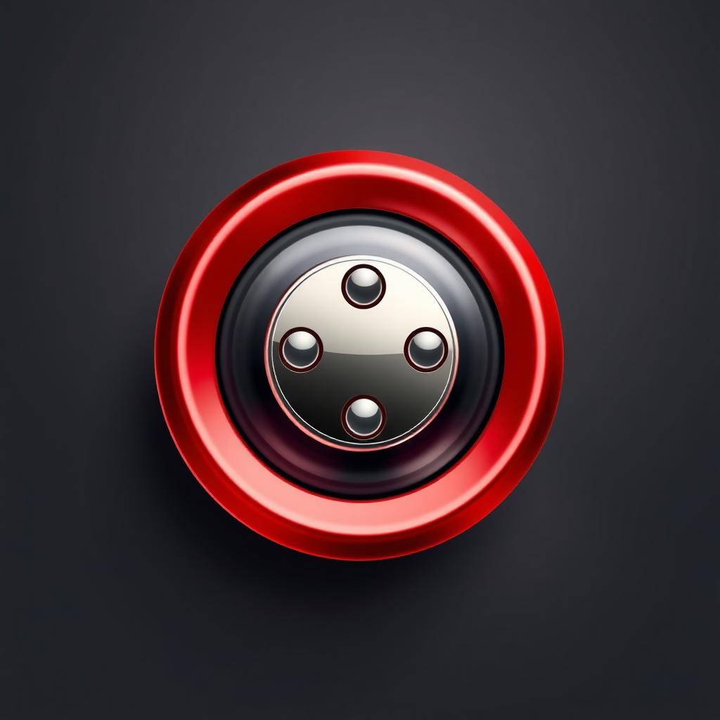 Design a stylish 3D button.