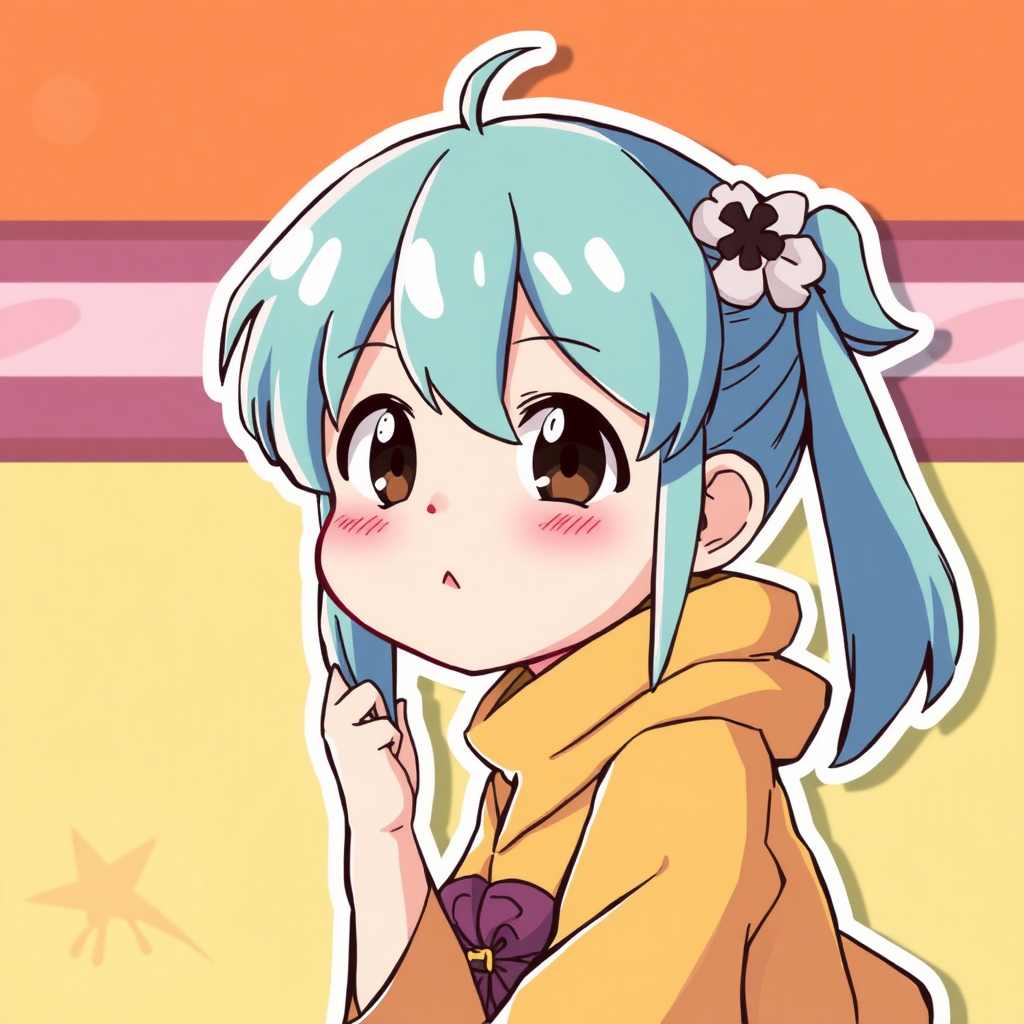 anime sticker,anime sticker