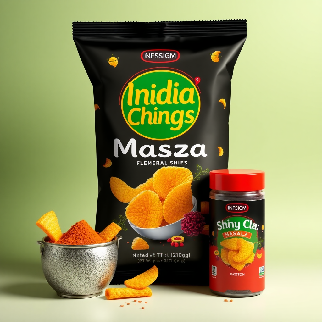 Redesign lays chips India's magic masala packaging where Indian spices