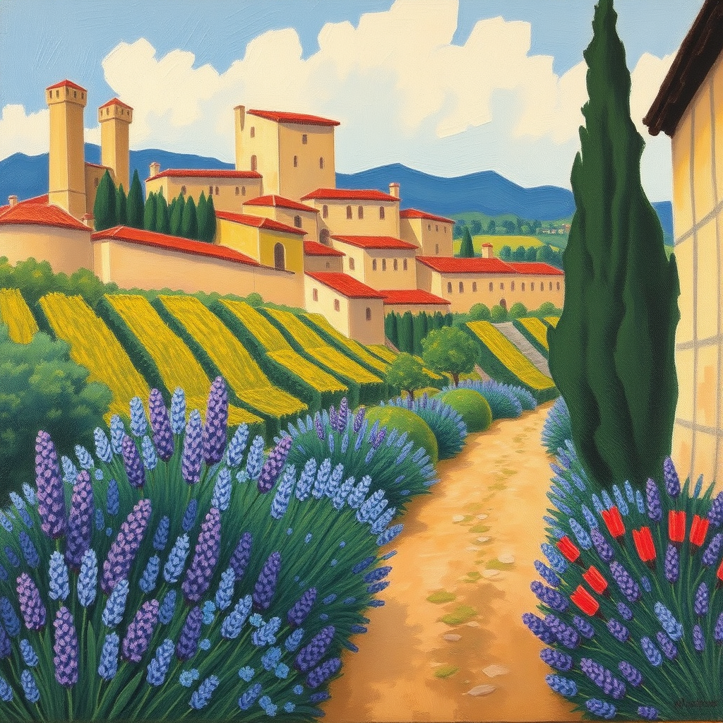 1930s painting Provence