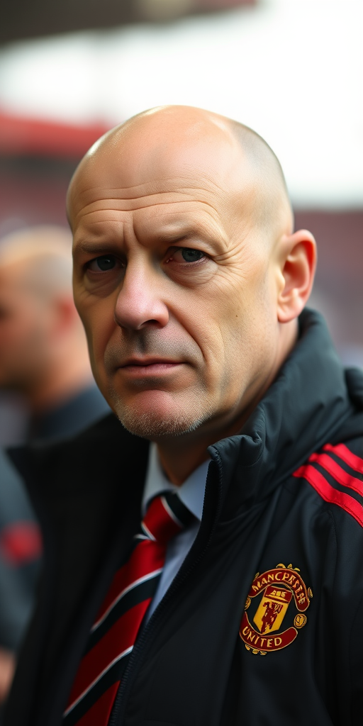 Jymiruth is bald and he is the manager of Manchester United.