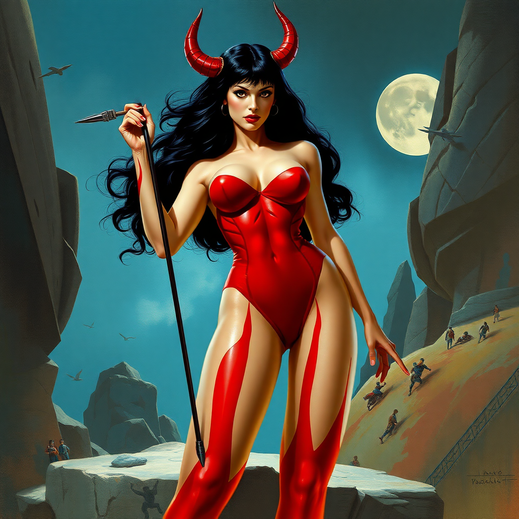 Imagine: if Boris Vallejo had originally painted Vampirella