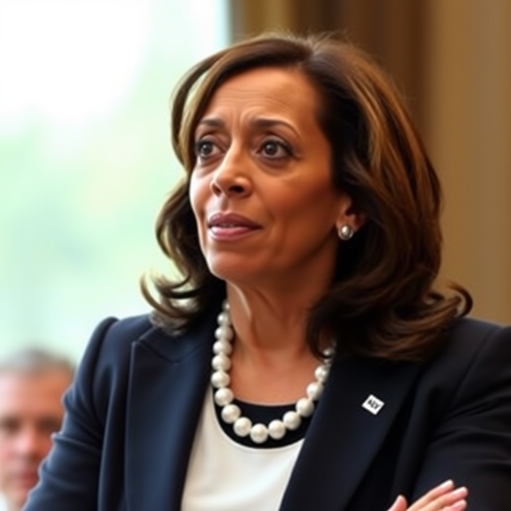 Kamala Harris is a reptilian, but she is hiding it.