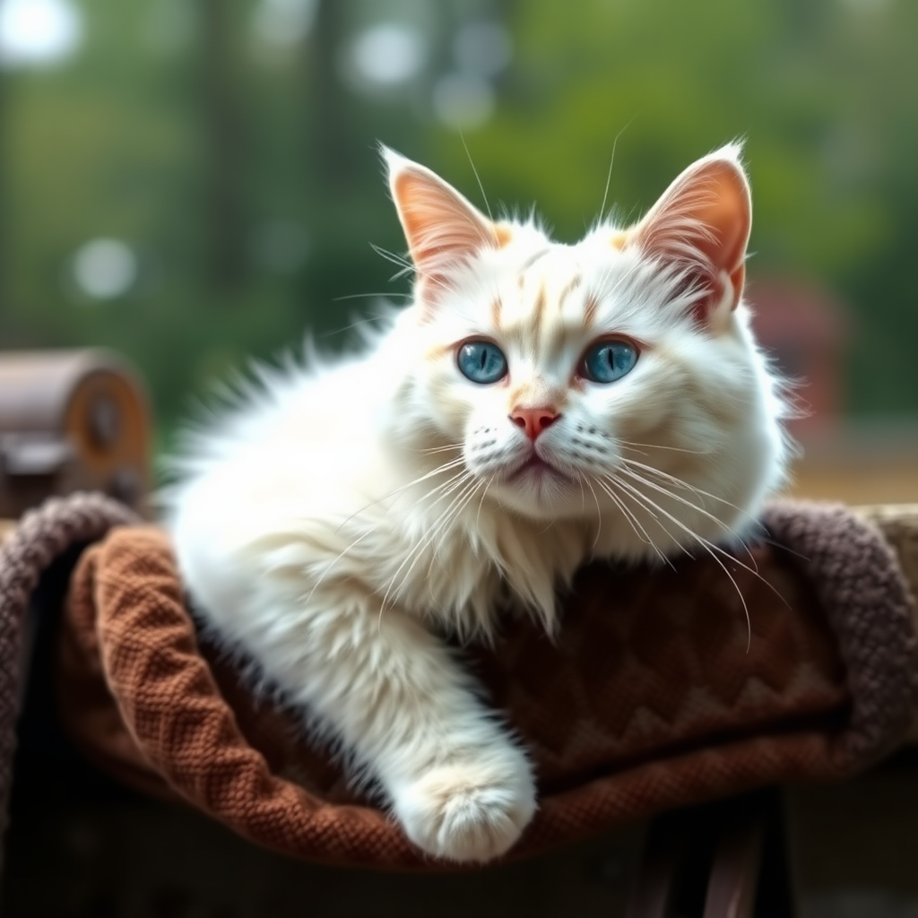 In a small town, there lived a cat named Creme Puff. With her soft white fur and sharp blue eyes, Creme Puff was not only a loyal companion to her owner but also a legend among the locals. Throughout her extraordinary life, Creme Puff witnessed numerous changes, from technological advancements to environmental shifts.