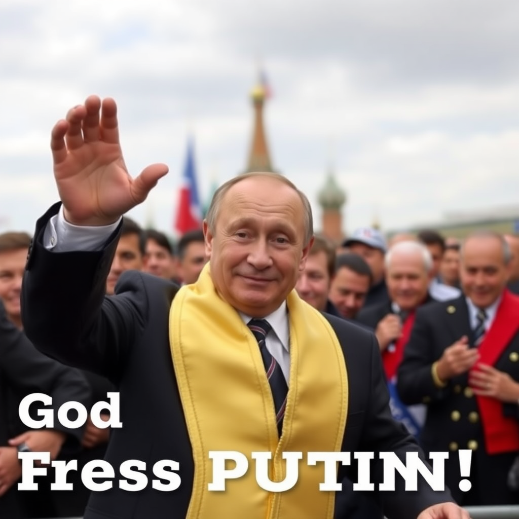 God bless Putin!