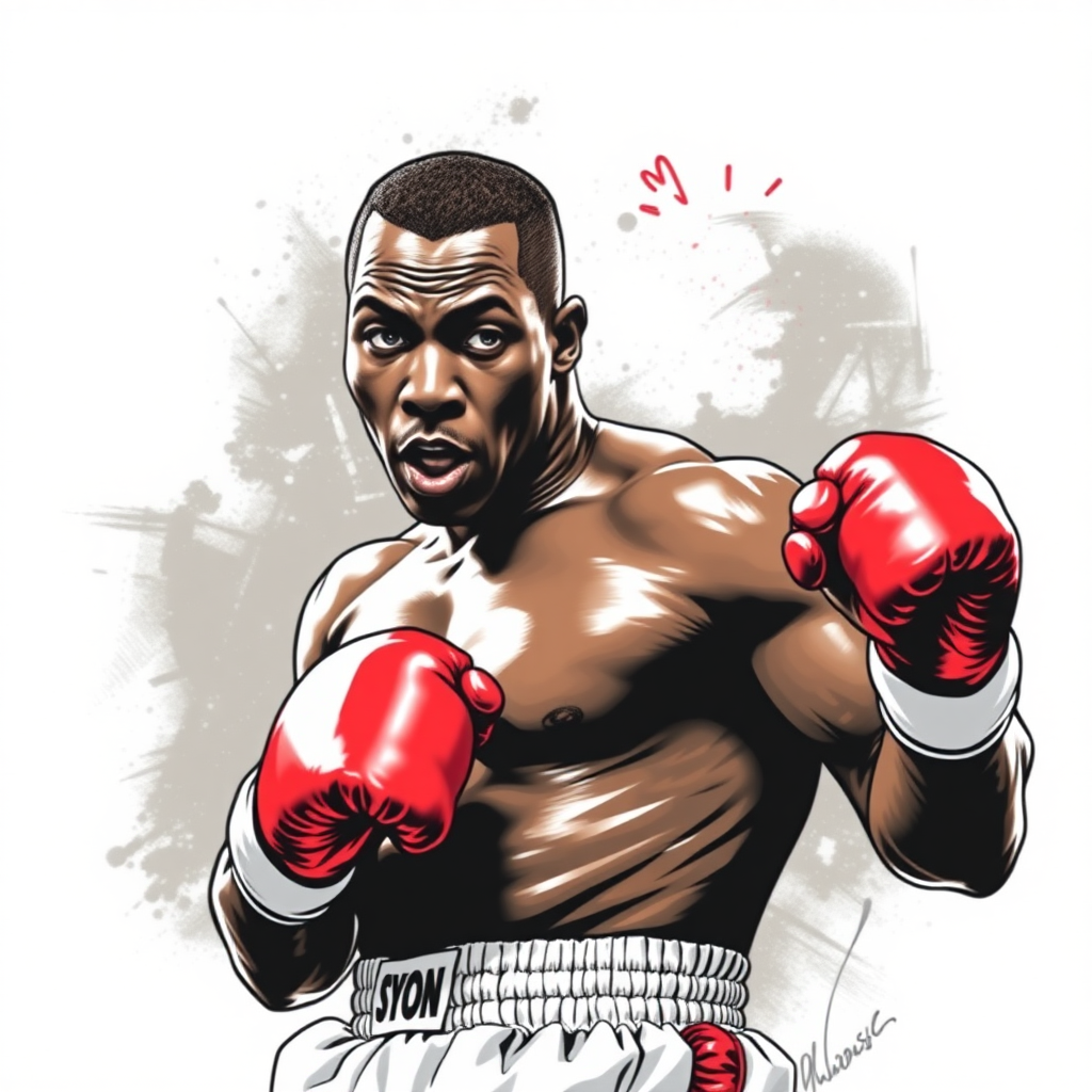 art of mike tyson boxing that is for tshirt streetwear style