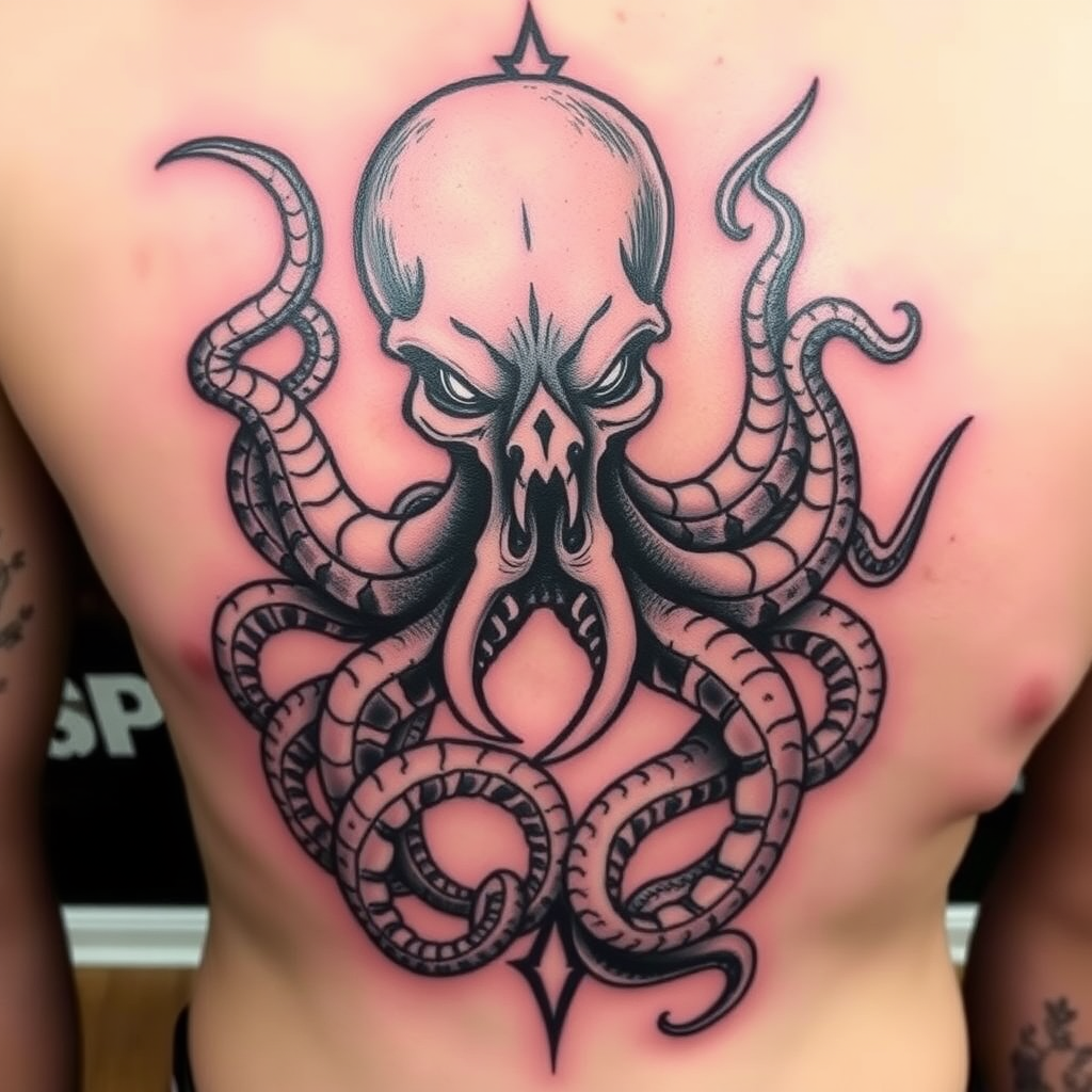 kraken tattoo