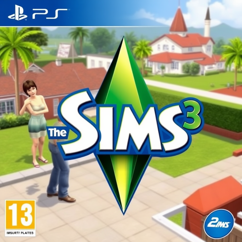 Video game The Sims 3, English