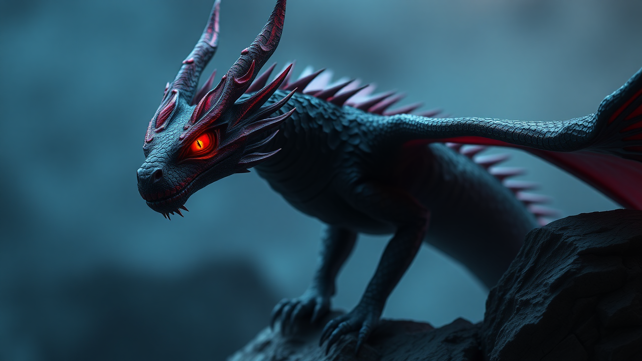 photo, red-eyes dark dragon