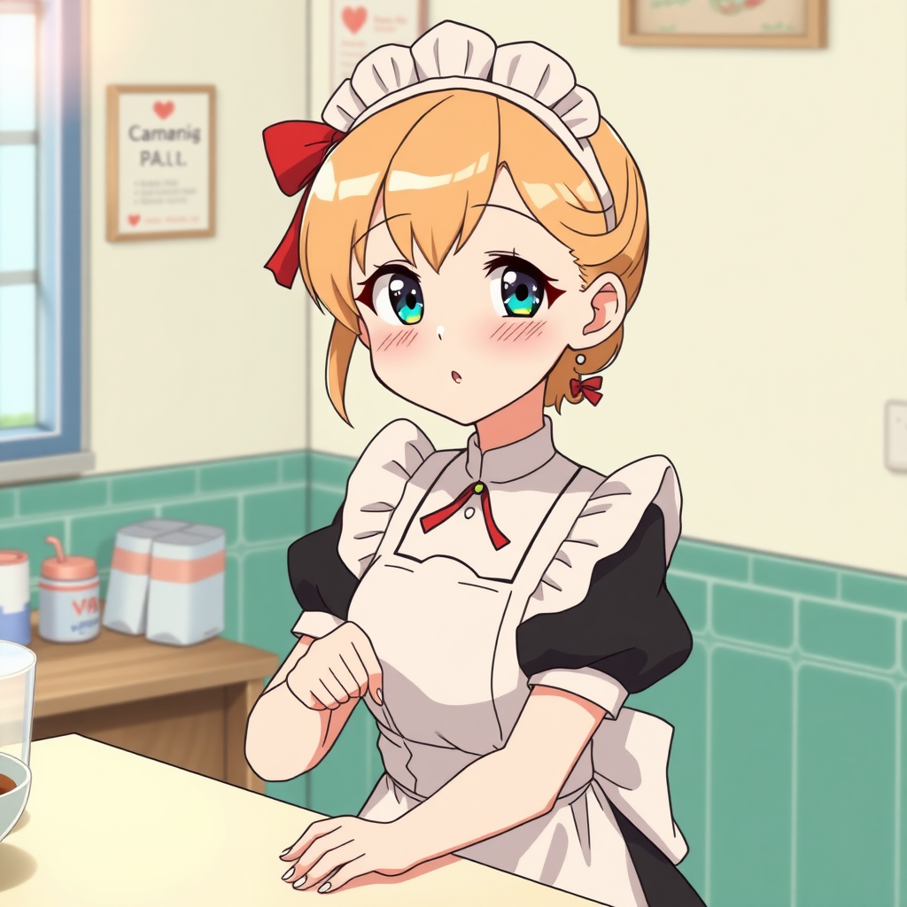 anime 50yo maid