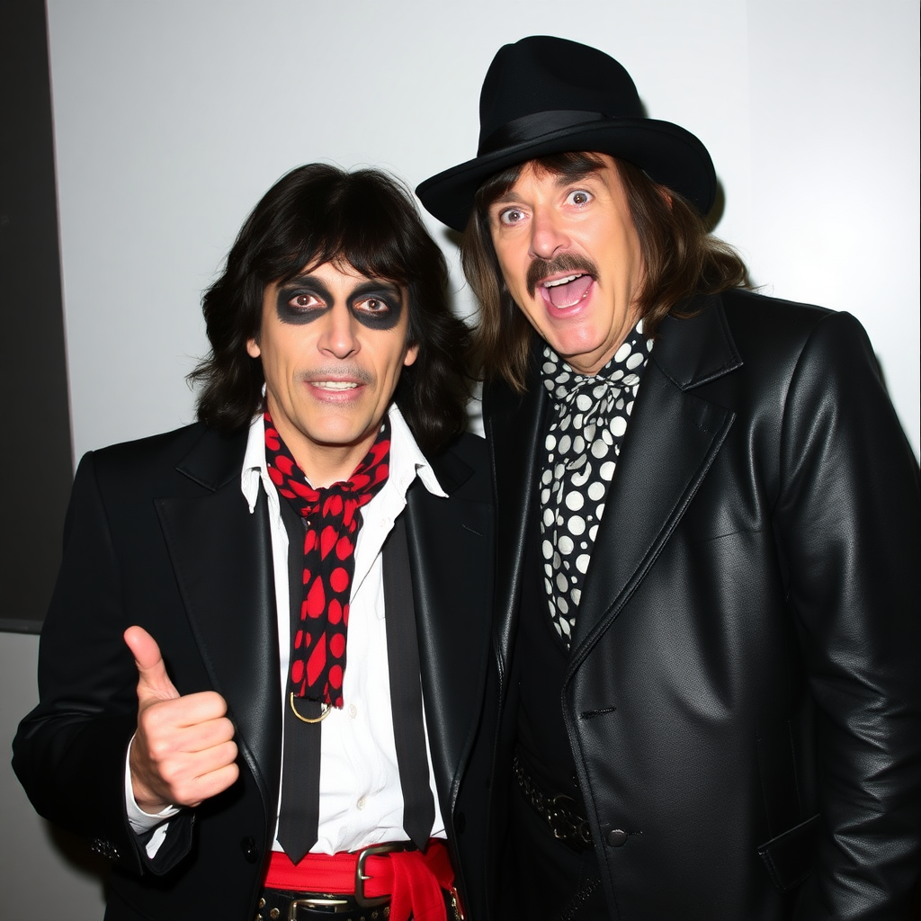 alice cooper meets tommy cooper