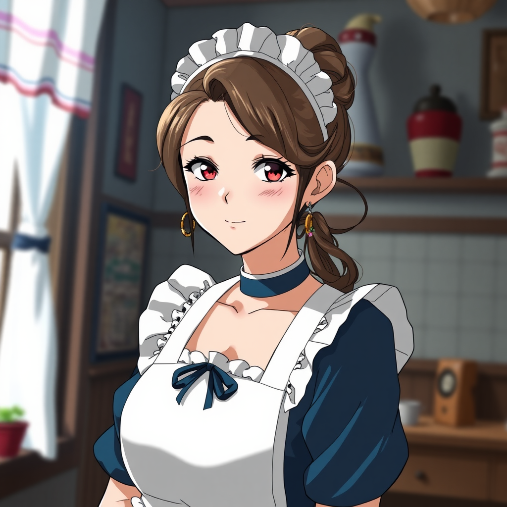 anime 50yo maid