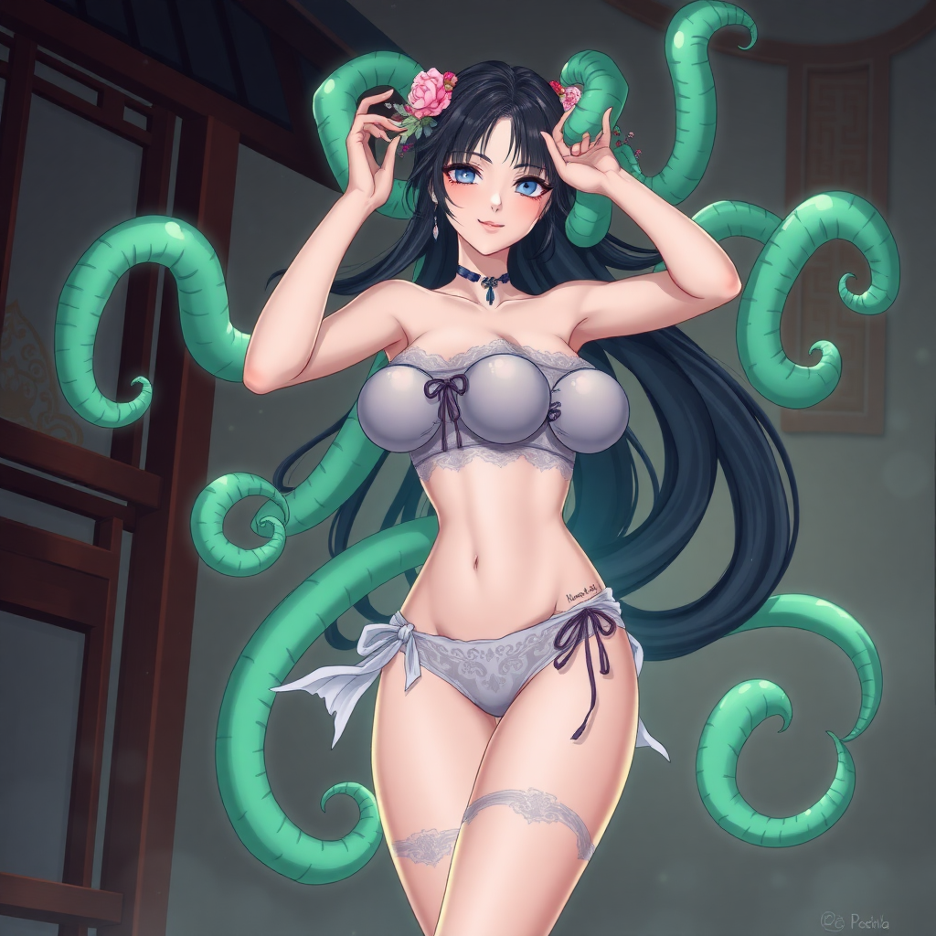 Anime, Dou Po Cang Qiong Medusa, underwear photo