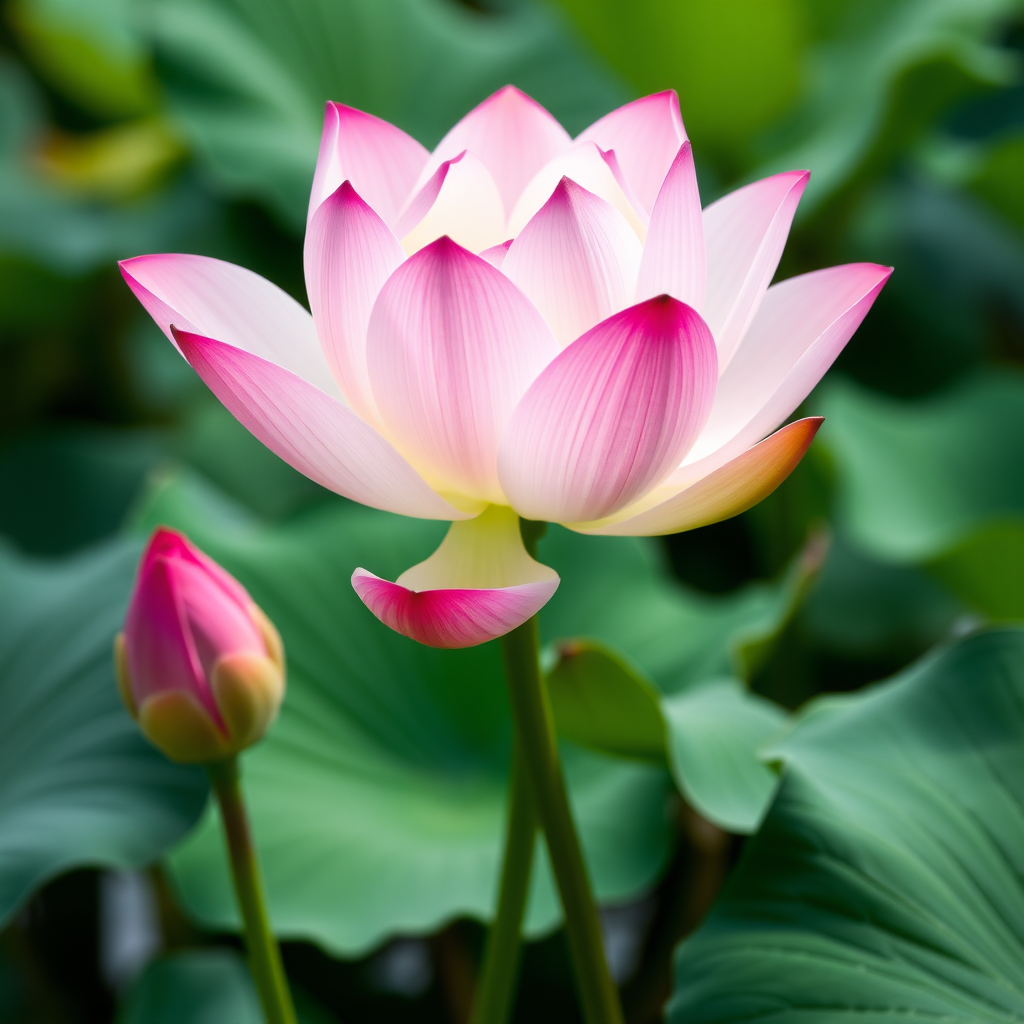 Beautiful lotus flower, photo, high definition.