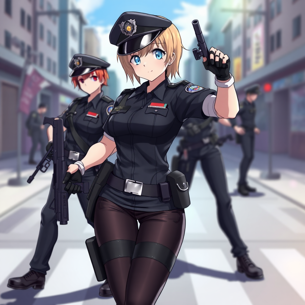 anime police woman