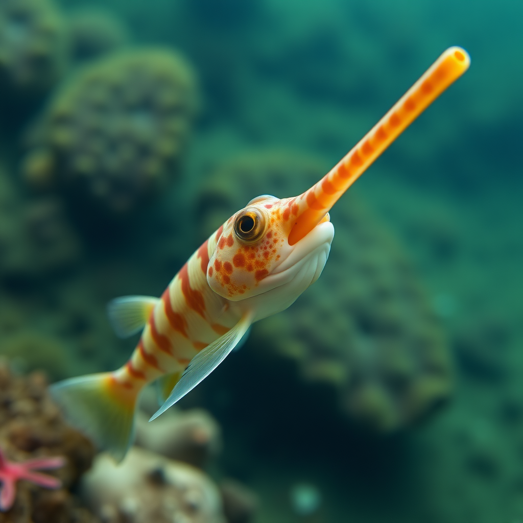 A trumpet fish photo