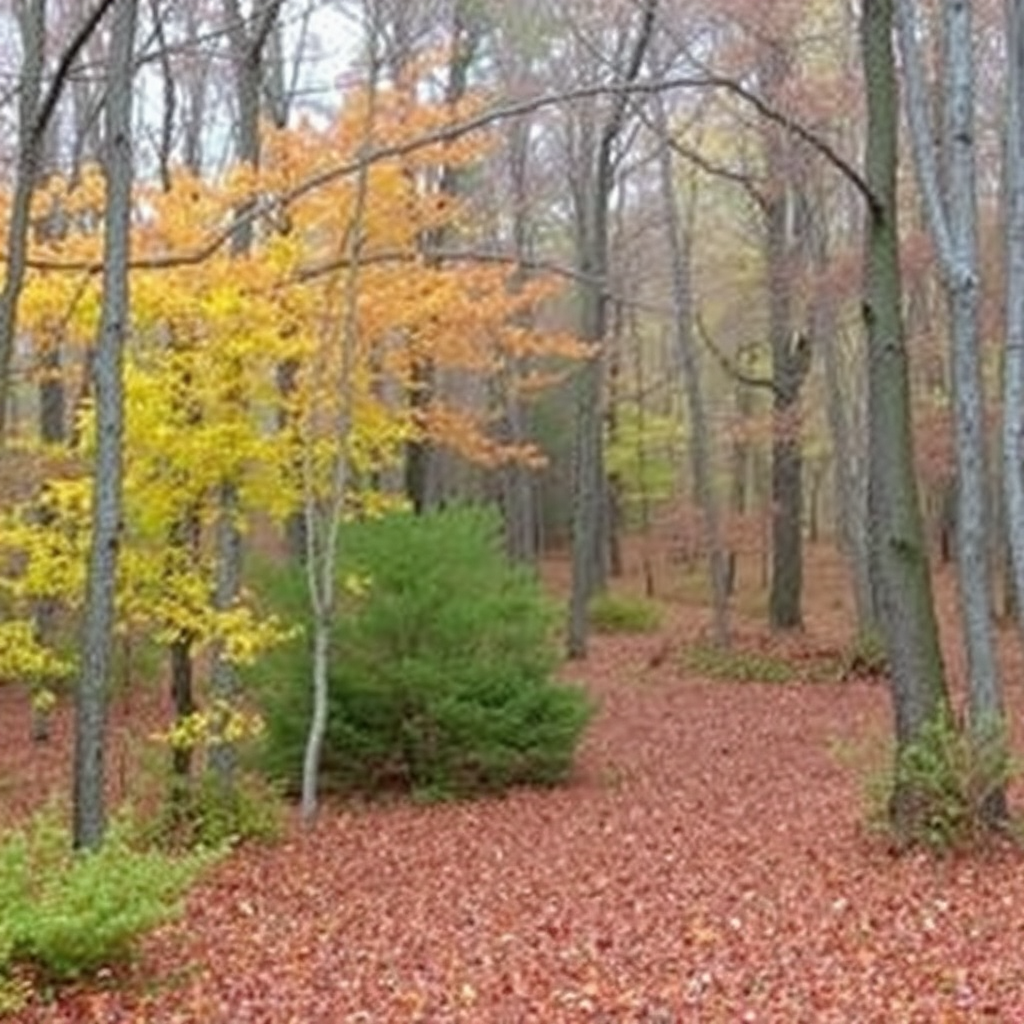 Autumn in the woods