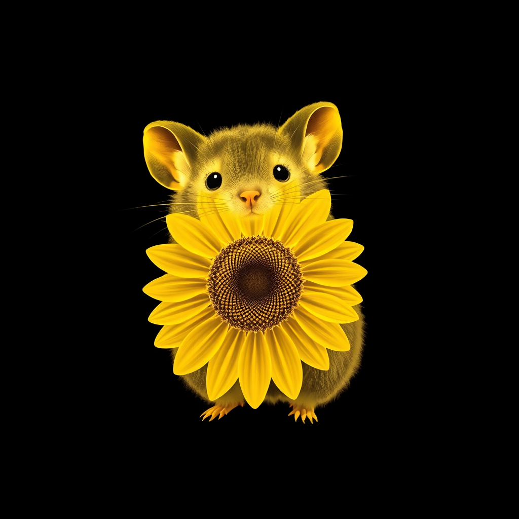 sunflower happy hamtaro xray