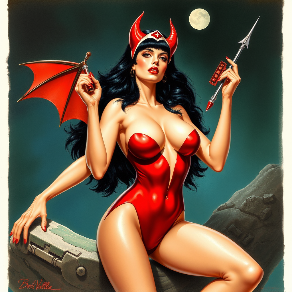 Vampirella by Boris Vallejo