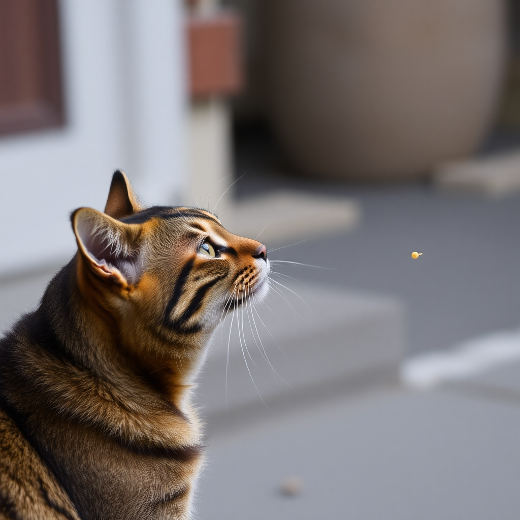 Cat teases dog.