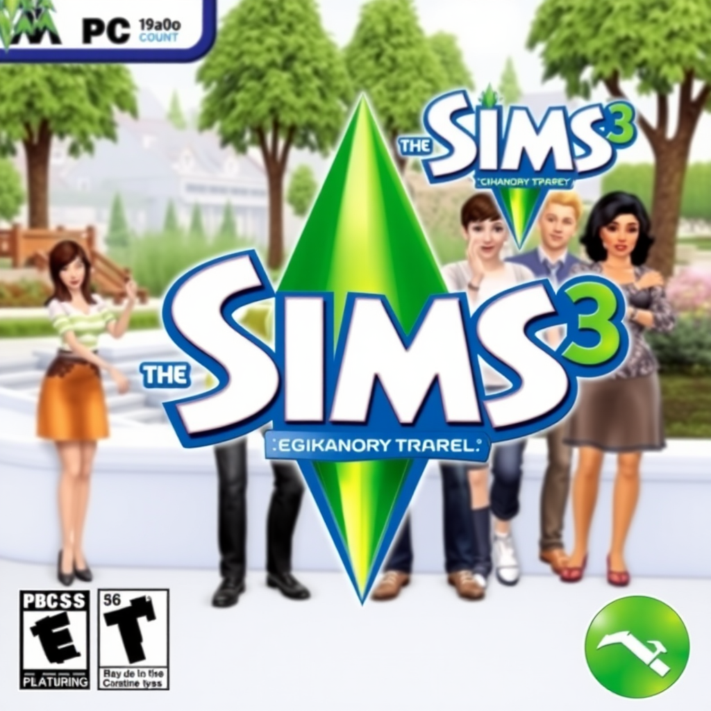 Video game The Sims 3, English, PC