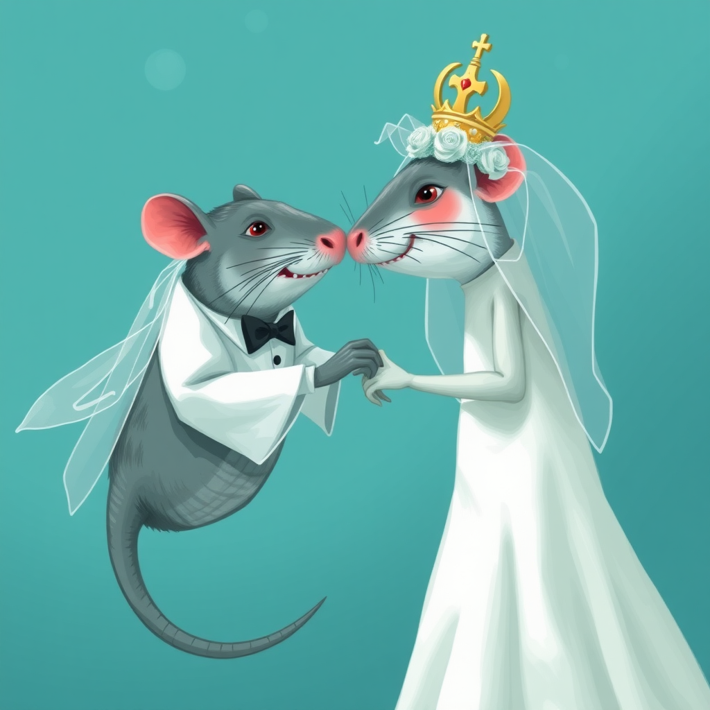 A rat wedding, Catholic, shark attack