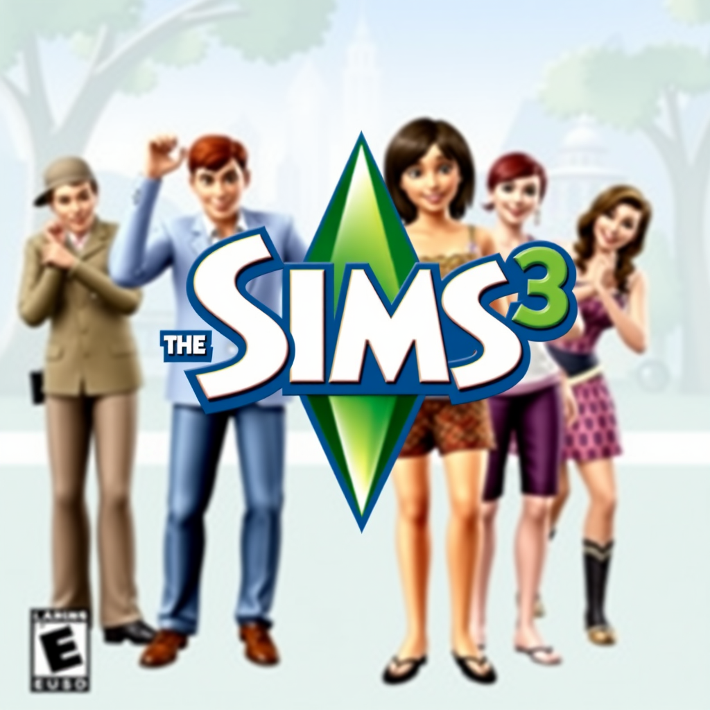 Video game The Sims 3, English, PC