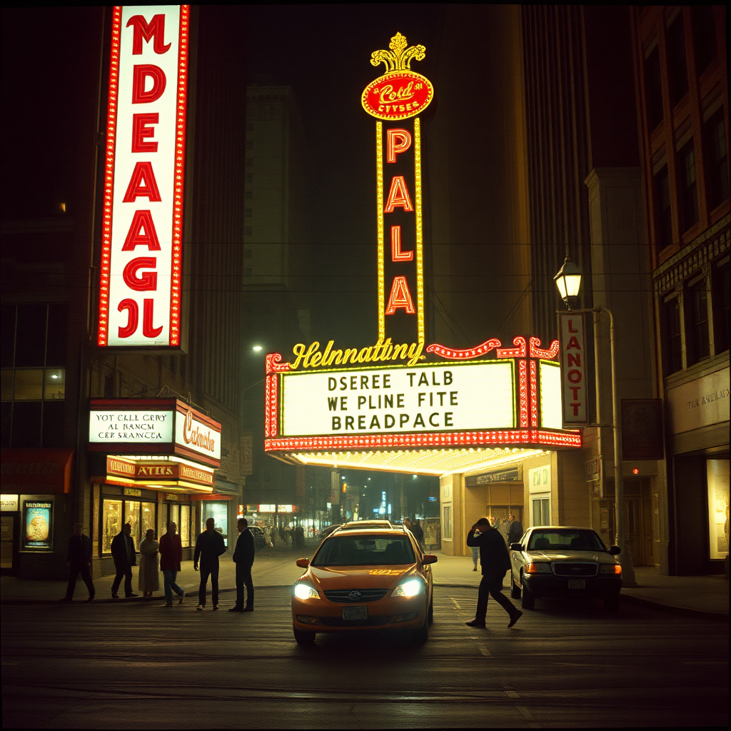 highly detailed Kodachrome color real photograph from 1974 of And the lamb lies down on Broadway
Early morning Manhattan
Ocean winds blow on the land
The movie palace is now undone
The all-night watchmen have had their fun