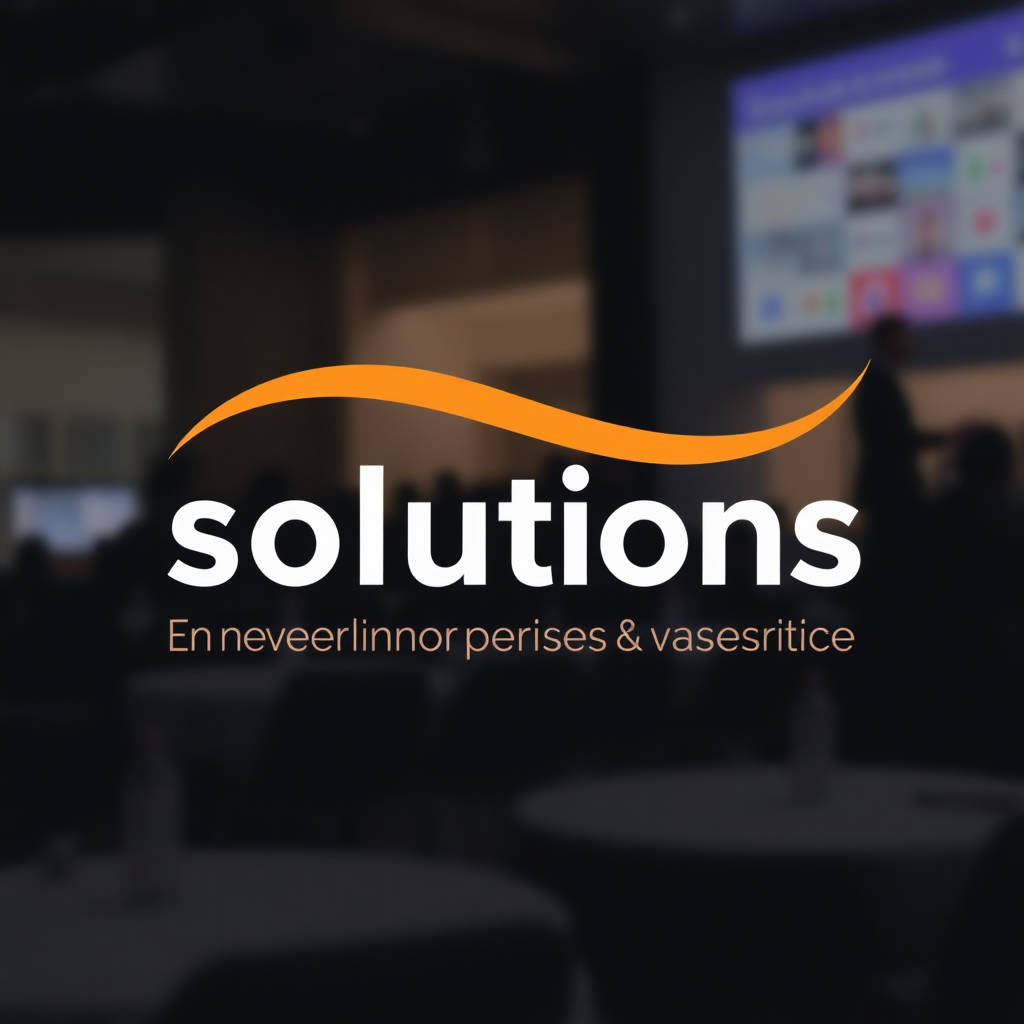 logo for entreprise in solutions in marketing, communication and events