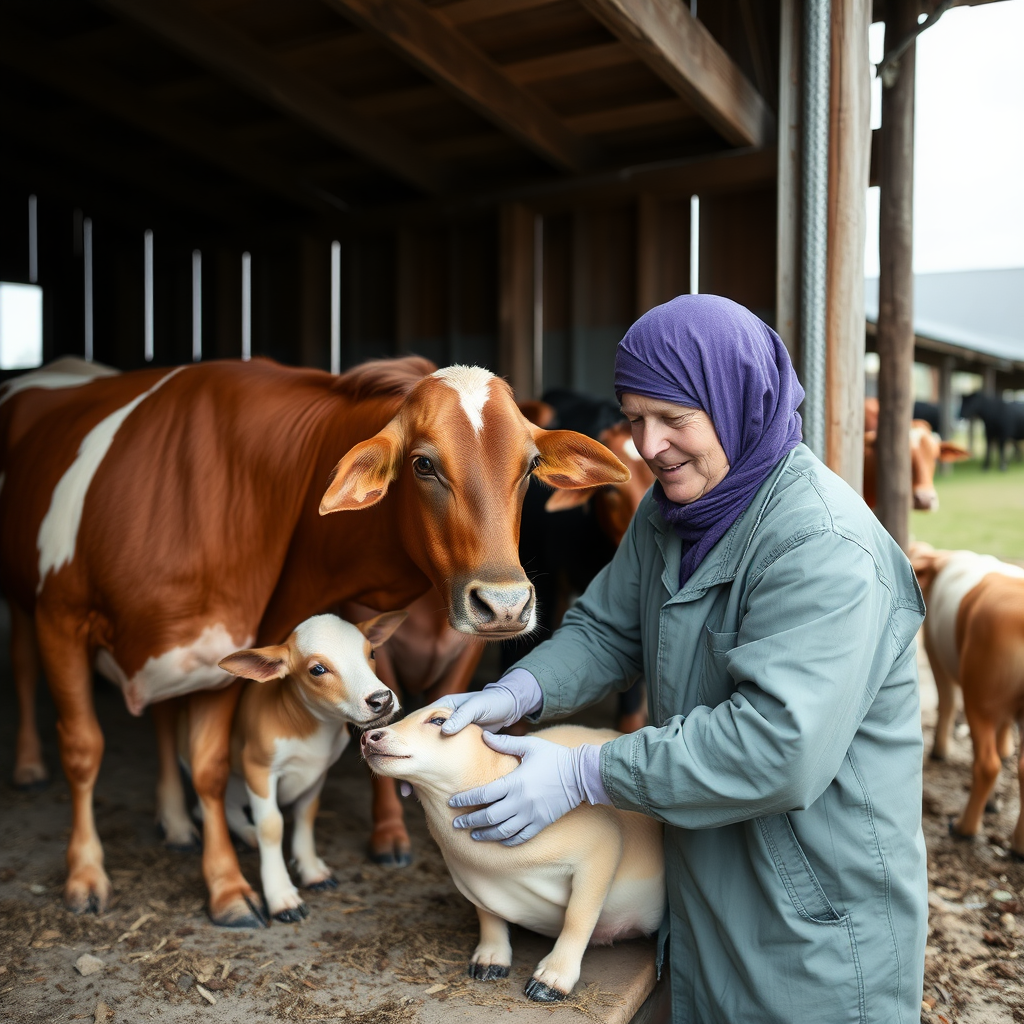 human, veterinarian, danish, farm