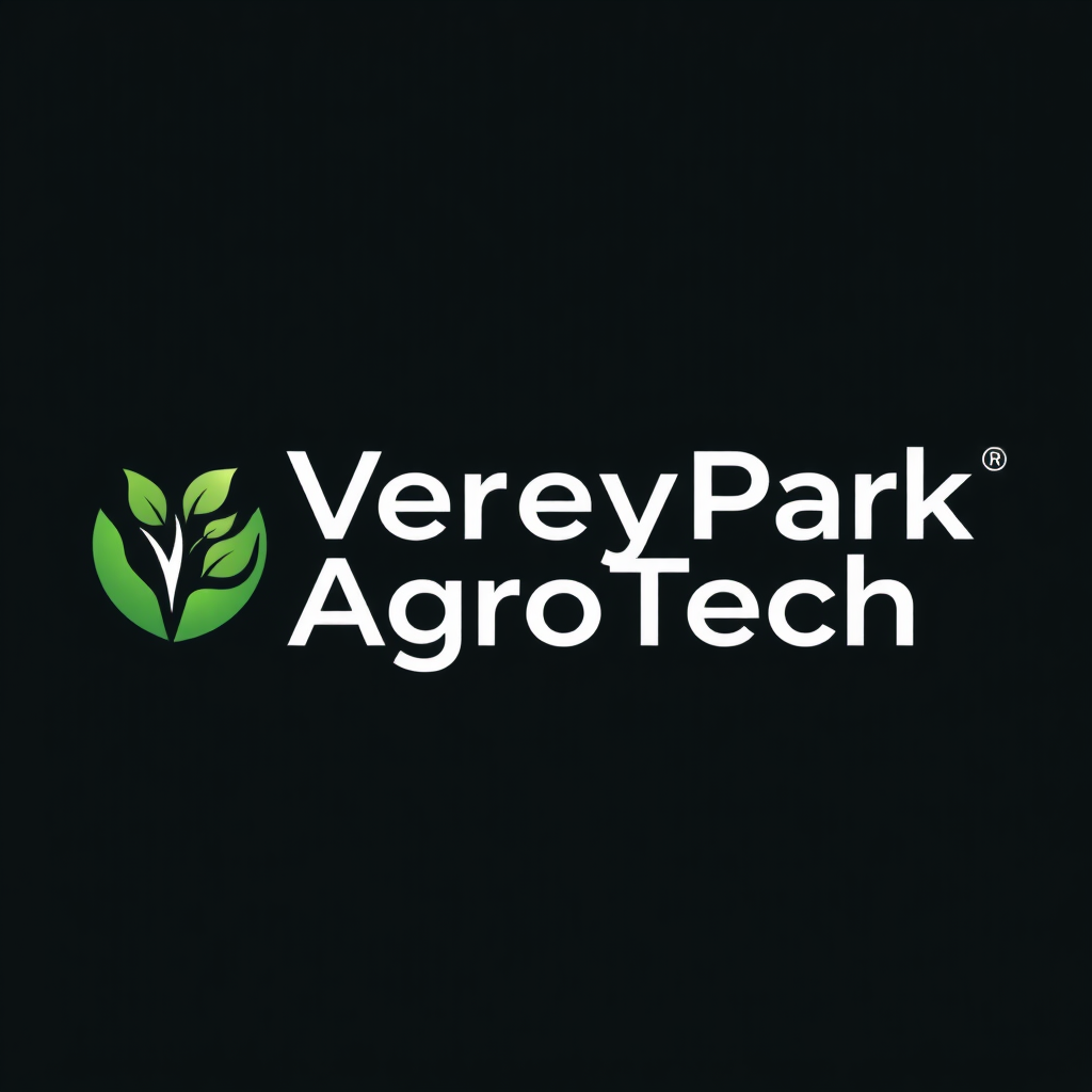 To create a visually striking and memorable logo for "VerneyPark-AgroTech," the design should reflect innovation, sustainability, and the forward-thinking nature of agricultural technology. The logo should evoke a sense of growth, connection with nature, and cutting-edge solutions.

Incorporating natural elements like leaves, crops, or a subtle depiction of the earth can symbolize the agricultural focus, while sleek, modern lines or abstract shapes can highlight the technology aspect. The typography should be clean and contemporary, with "VerneyPark" standing strong and distinguished, while "AgroTech" can be presented in a way that reflects innovation—perhaps with a futuristic font or stylized design.

A color palette inspired by nature, such as earthy greens, blues, or rich browns, can create a connection to the agricultural world, balanced with a hint of metallic or tech-inspired hues to convey modernity and innovation. The overall logo should merge the concepts of tradition and technology, representing VerneyPark-AgroTech’s role in revolutionizing agriculture while staying rooted in the environment.