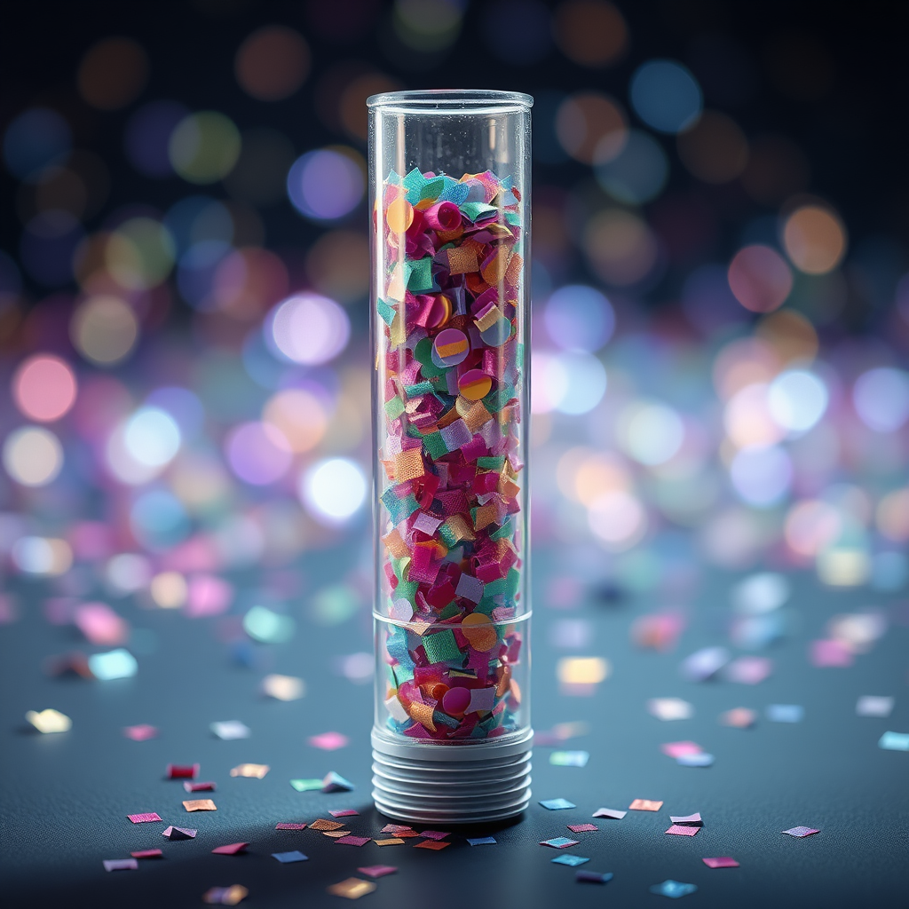 tube of confetti