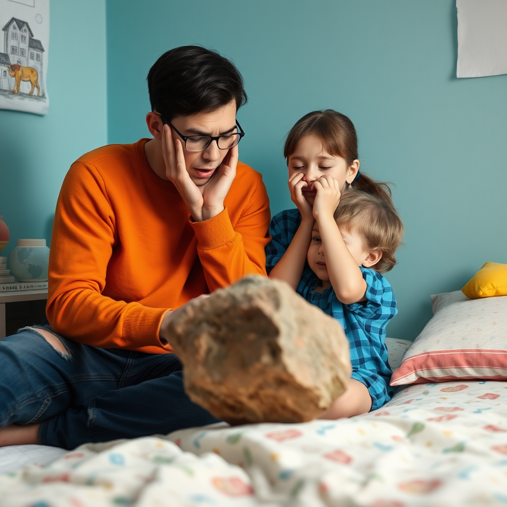 parents overreacting to finding a rock in children's room