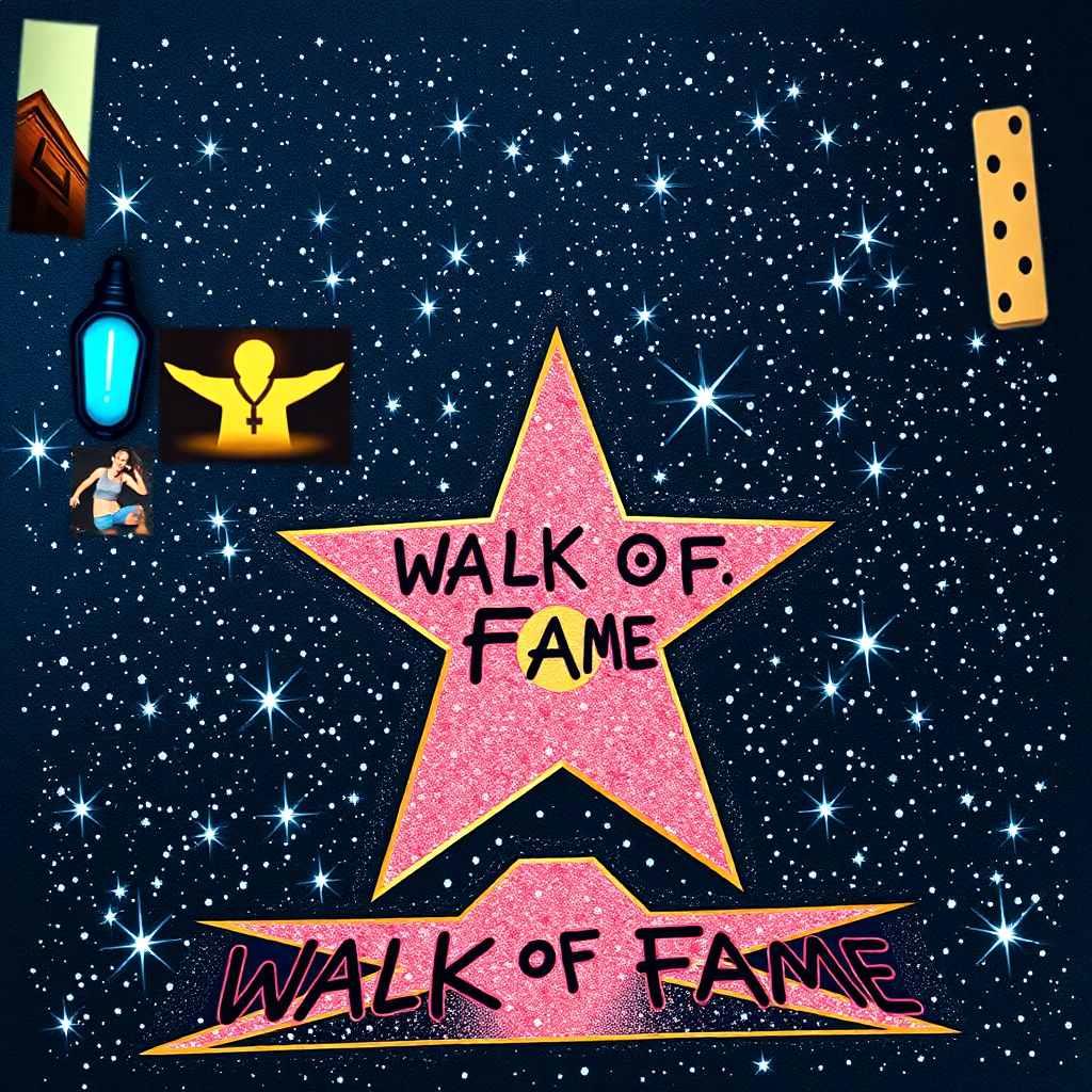 walk of fame star with ed edd n eddy written on it