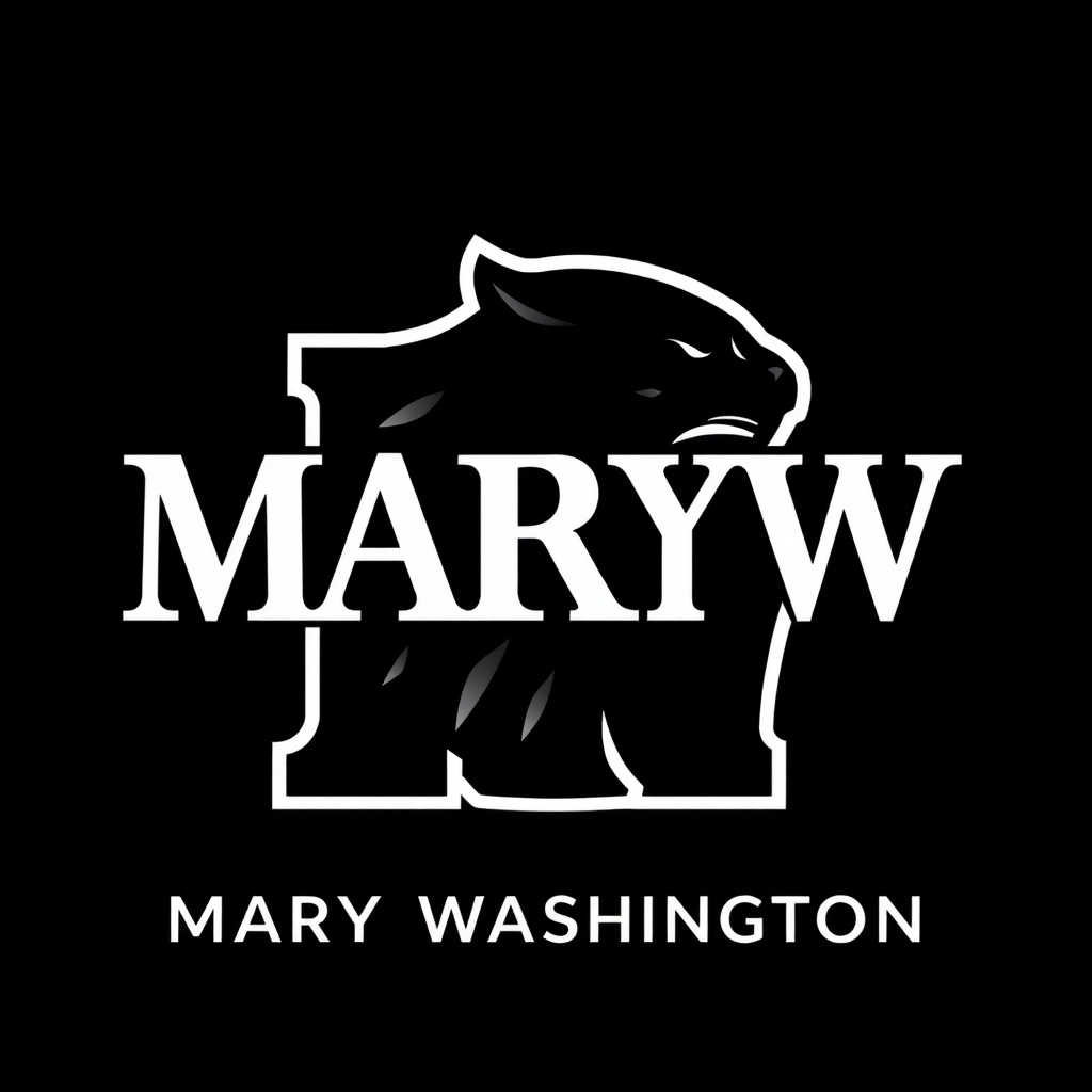 A dark themed version of the University of Mary Washington's logo.