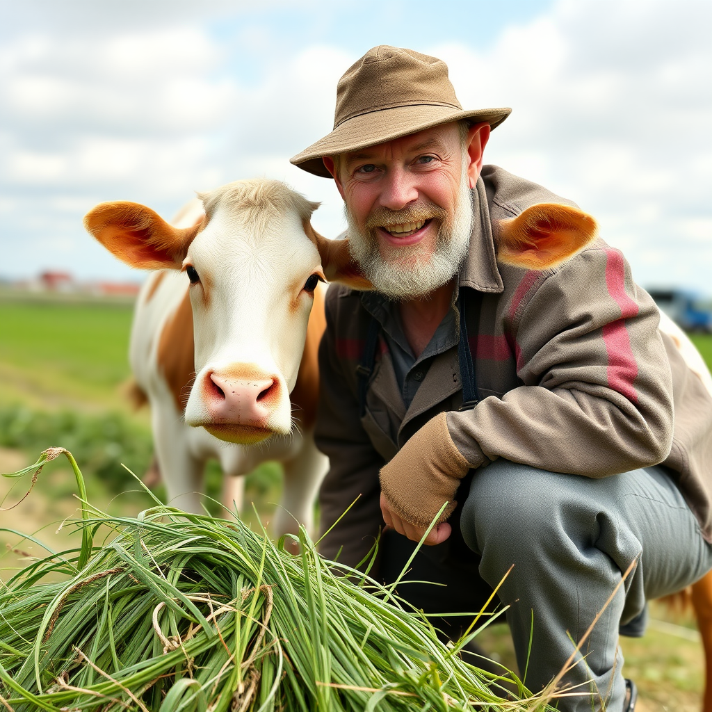 dairy farmer, Danish, middle-aged, high-quality