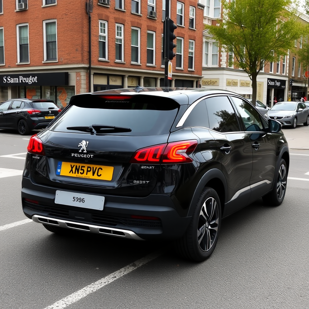 New Peugeot 3008 London Smoke color