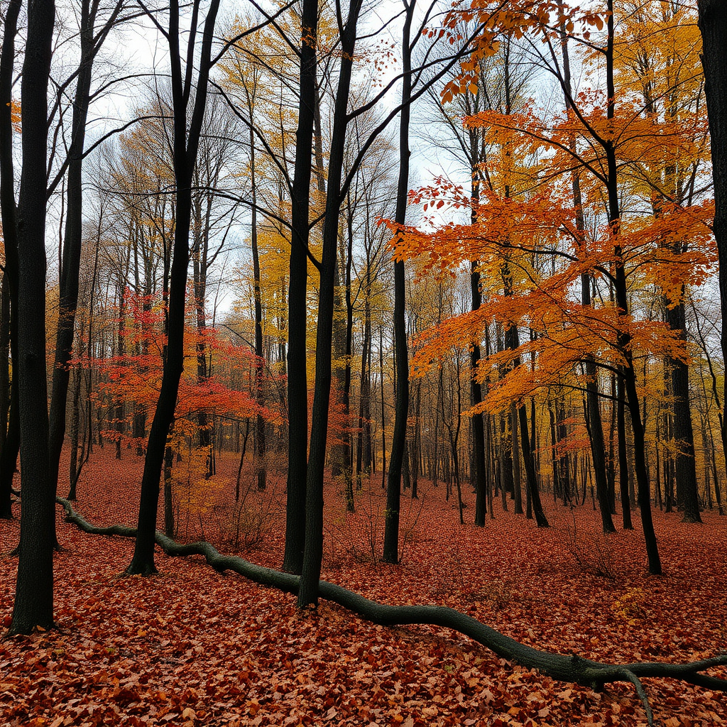 Autumn in the woods