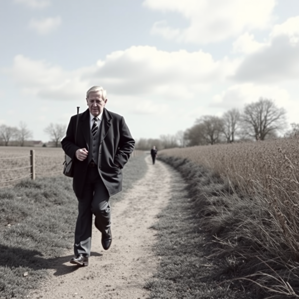 ted heath walking on the heath