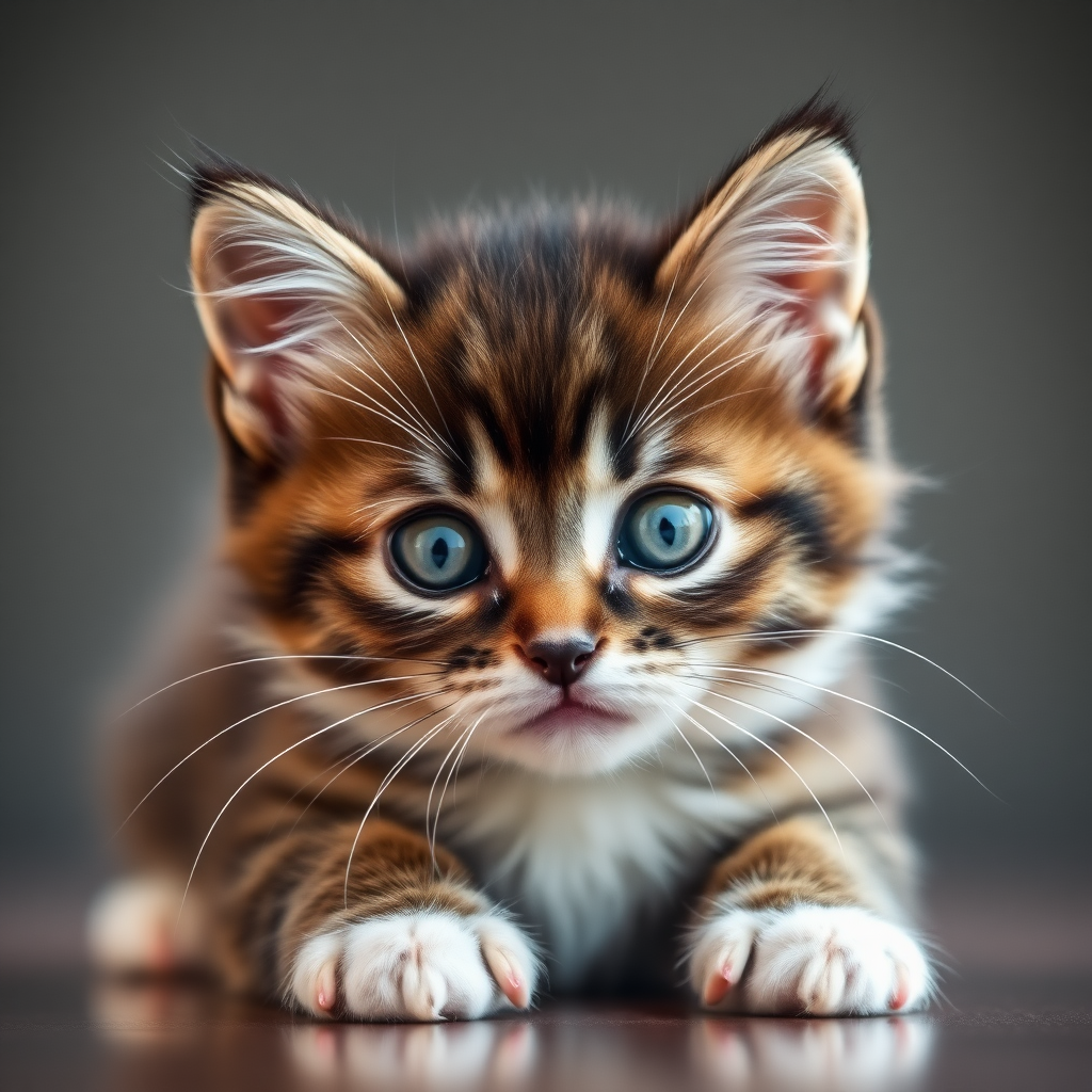 Cute little kitten