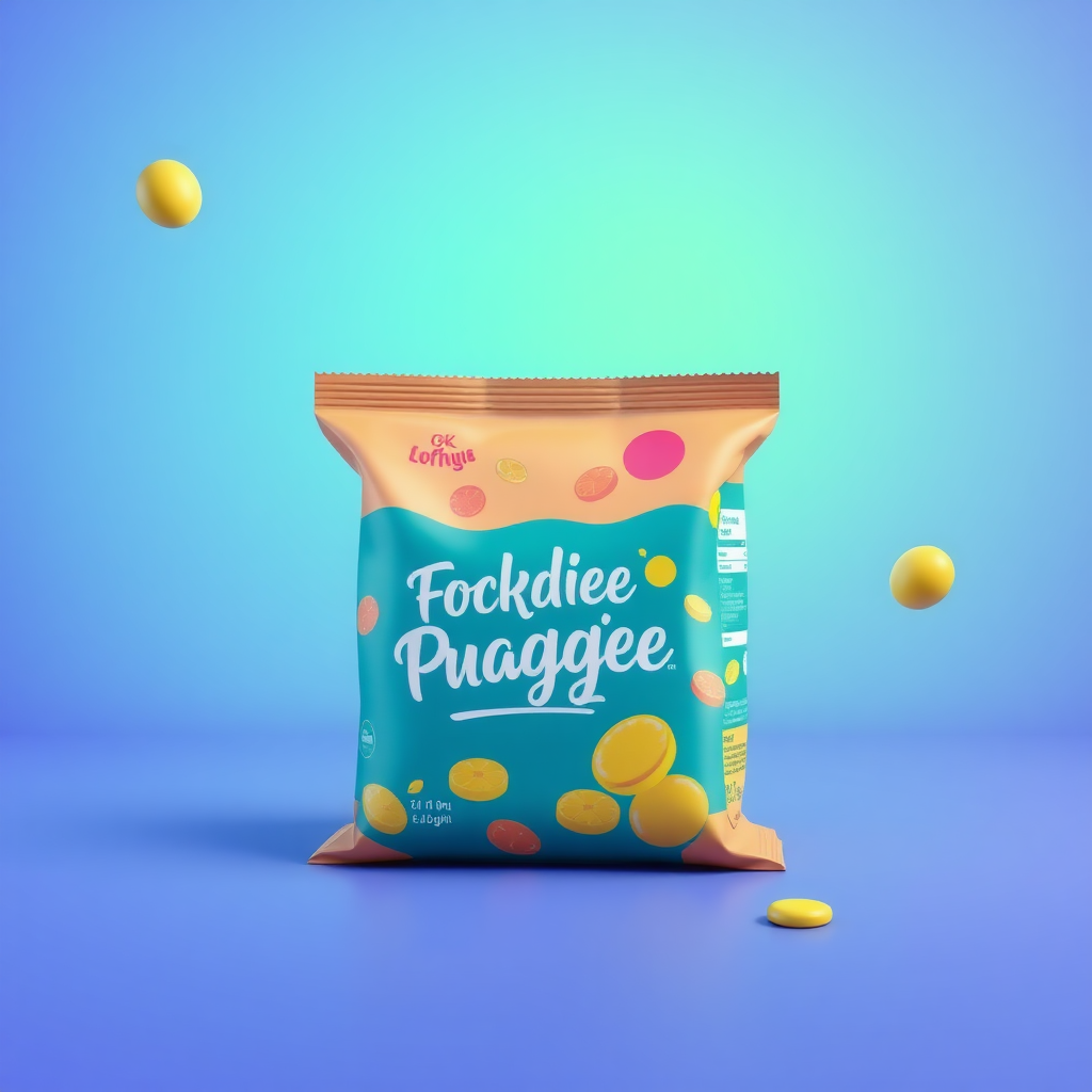 Unique Packaging Design. 3d Animation. Vibrant