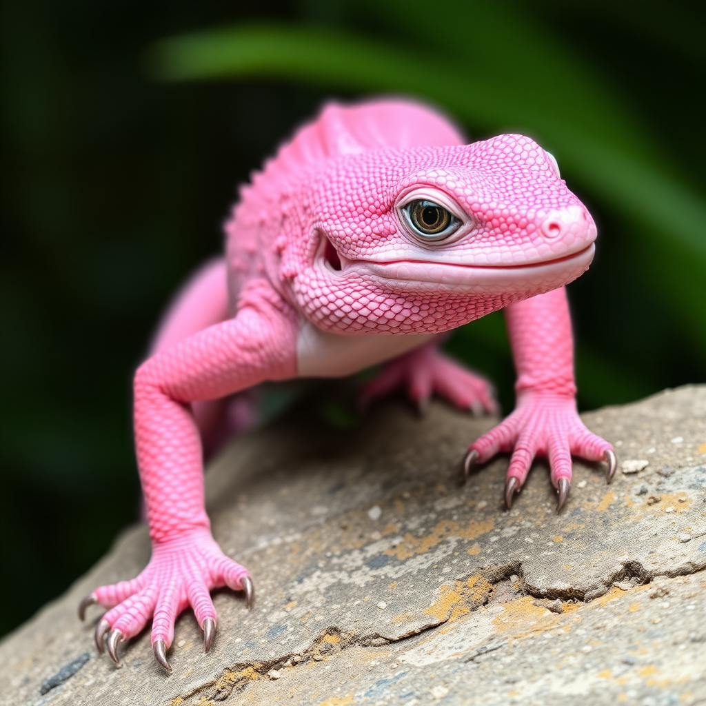 pink lizard