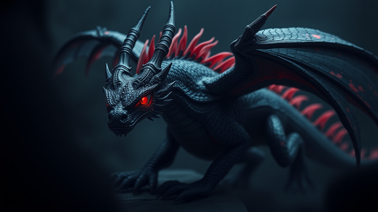 photo, red-eyes dark dragon